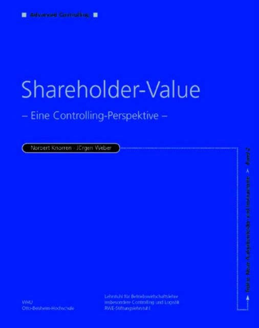 E-book Shareholder Value J  rgen Weber