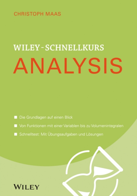 E-knjiga Wiley-Schnellkurs Analysis Christoph Maas