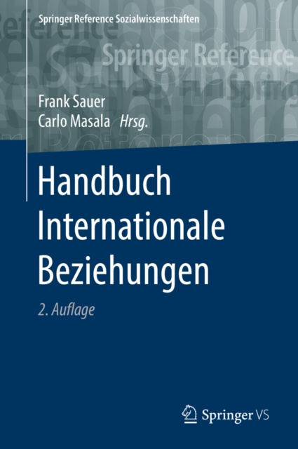 E-kniha Handbuch Internationale Beziehungen Frank Sauer