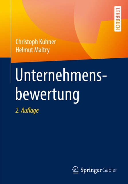E-kniha Unternehmensbewertung Christoph Kuhner