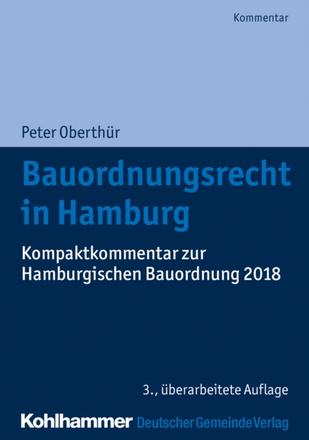 E-kniha Bauordnungsrecht in Hamburg Peter Oberthur