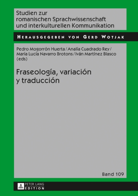 E-kniha Fraseologia, variacion y traduccion Mogorron Huerta Pedro Mogorron Huerta