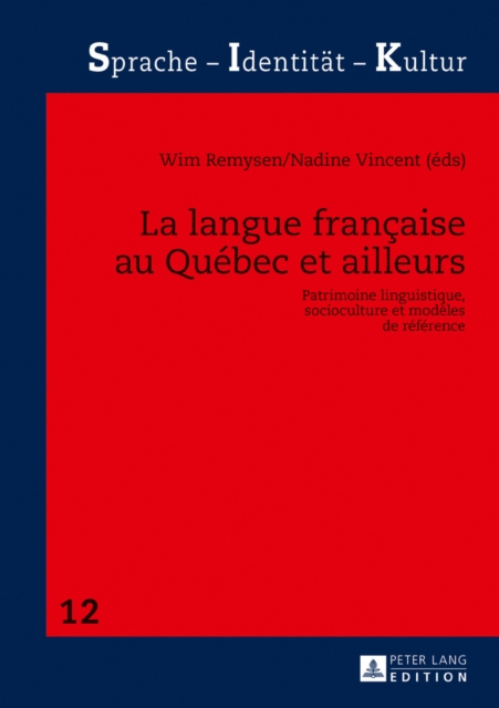 E-kniha La langue francaise au Quebec et ailleurs Remysen Wim Remysen