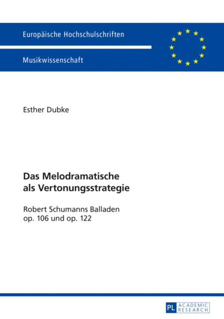 E-kniha Das Melodramatische als Vertonungsstrategie Dubke Esther Dubke