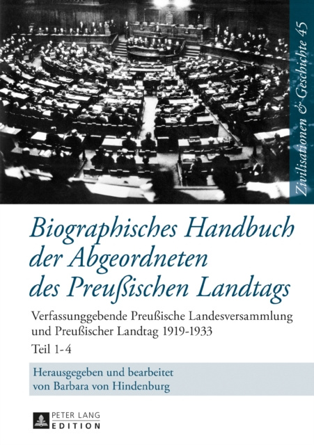 E-kniha Biographisches Handbuch der Abgeordneten des Preuischen Landtags Hindenburg Barbara von Hindenburg