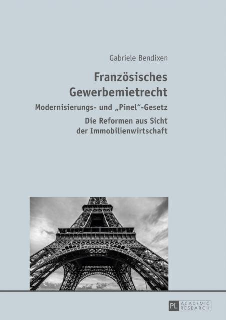 E-kniha Franzoesisches Gewerbemietrecht Bendixen Gabriele Bendixen