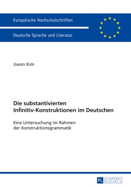 E-kniha Die substantivierten Infinitiv-Konstruktionen im Deutschen Kim Jiwon Kim
