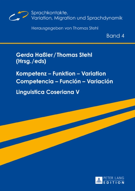 E-kniha Kompetenz - Funktion - Variation / Competencia - Funcion - Variacion Haler Gerda Haler