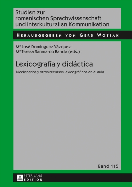 E-kniha Lexicografia y didactica Dominguez Vazquez Maria Jose Dominguez Vazquez