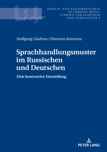 E-kniha Sprachhandlungsmuster im Russischen und Deutschen Gladrow Wolfgang Gladrow