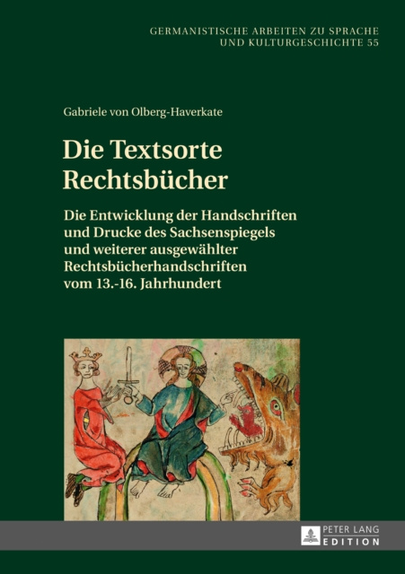 E-kniha Die Textsorte Rechtsbuecher von Olberg-Haverkate Gabriele von Olberg-Haverkate