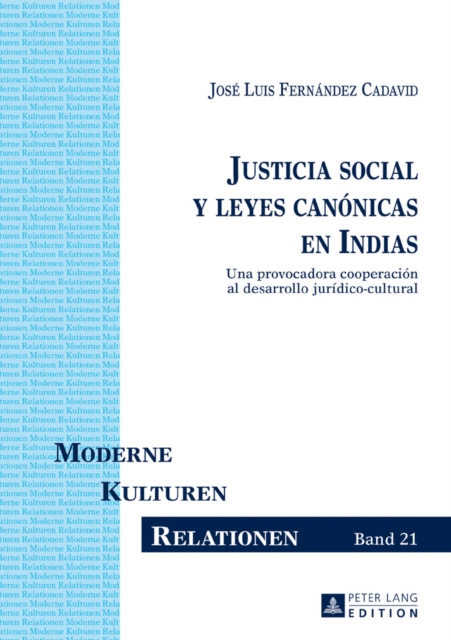 E-kniha Justicia social y leyes canonicas en Indias Fernandez Cadavid Jose Luis Fernandez Cadavid