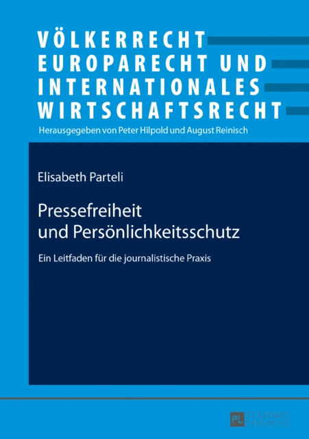E-kniha Pressefreiheit und Persoenlichkeitsschutz Parteli Elisabeth Parteli