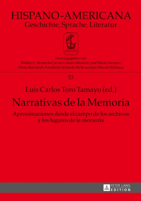 E-book Narrativas de la Memoria Toro Tamayo Luis Carlos Toro Tamayo