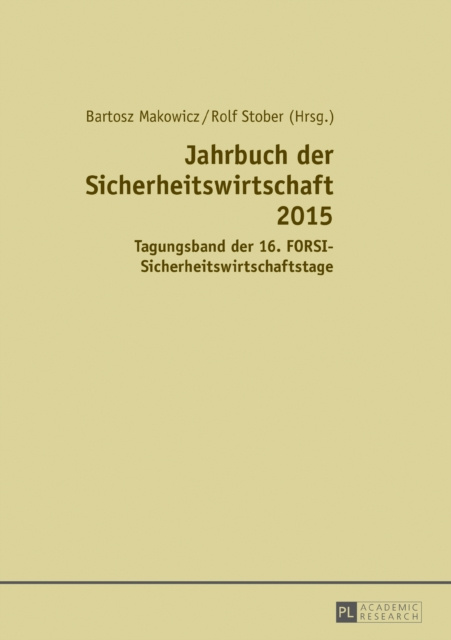 ebook Jahrbuch der Sicherheitswirtschaft 2015 Makowicz Bartosz Makowicz