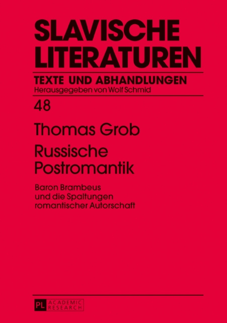 E-kniha Russische Postromantik Grob Thomas Grob