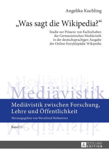 E-kniha Was sagt die Wikipedia? Angelika Kuchling MA Kuchling MA