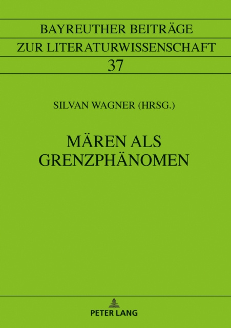 E-kniha Maeren als Grenzphaenomen Wagner Silvan Wagner