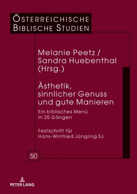 E-kniha Aesthetik, sinnlicher Genuss und gute Manieren Peetz Melanie Peetz