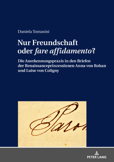 Libro electrónico Nur Freundschaft oder fare affidamento Tomasini Daniela Tomasini