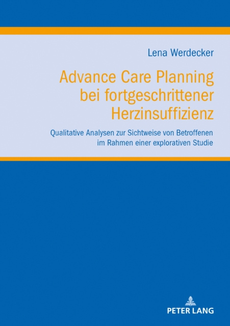 E-kniha Advance Care Planning bei fortgeschrittener Herzinsuffizienz Werdecker Lena Werdecker