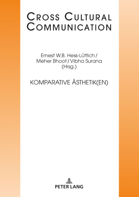 E-kniha Komparative Aesthetik(en) Hess-Luttich Ernest W.B. Hess-Luttich