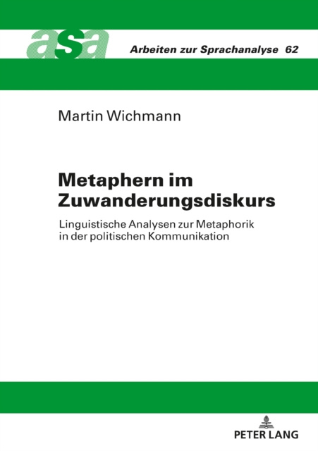 E-kniha Metaphern im Zuwanderungsdiskurs Wichmann Martin Wichmann