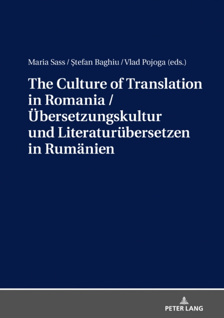 E-kniha Culture of Translation in Romania / Uebersetzungskultur und Literaturuebersetzen in Rumaenien Sass Maria Sass