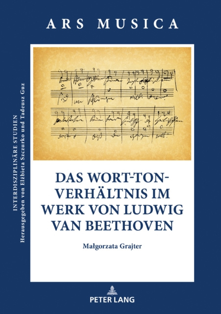 E-kniha Das Wort-Ton-Verhaeltnis im Werk von Ludwig van Beethoven Grajter Malgorzata Grajter
