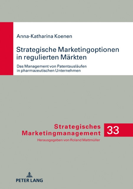E-kniha Strategische Marketingoptionen in regulierten Maerkten Koenen Anna-Katharina Koenen