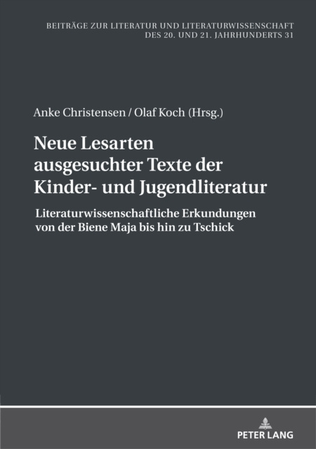 E-book Neue Lesarten ausgesuchter Texte der Kinder- und Jugendliteratur Christensen Anke Christensen