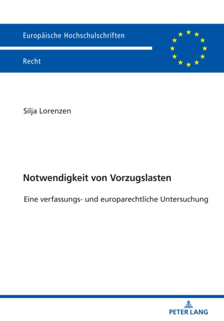 E-book Notwendigkeit von Vorzugslasten Lorenzen Silja Lorenzen