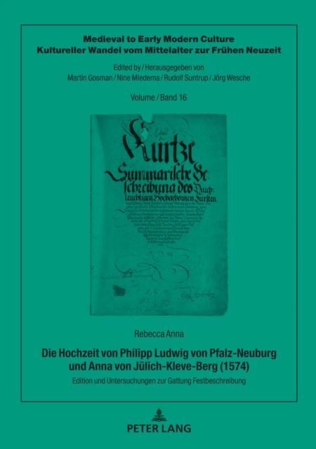 E-kniha Die Hochzeit von Philipp Ludwig von Pfalz-Neuburg und Anna von Juelich-Kleve-Berg (1574) Anna Rebecca Anna