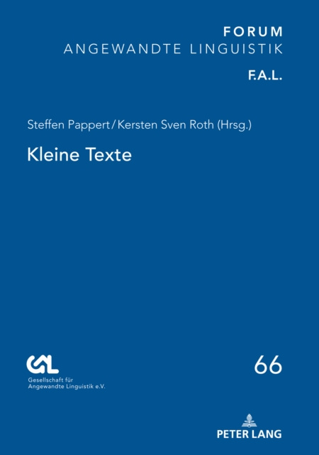 E-kniha Kleine Texte Pappert Steffen Pappert