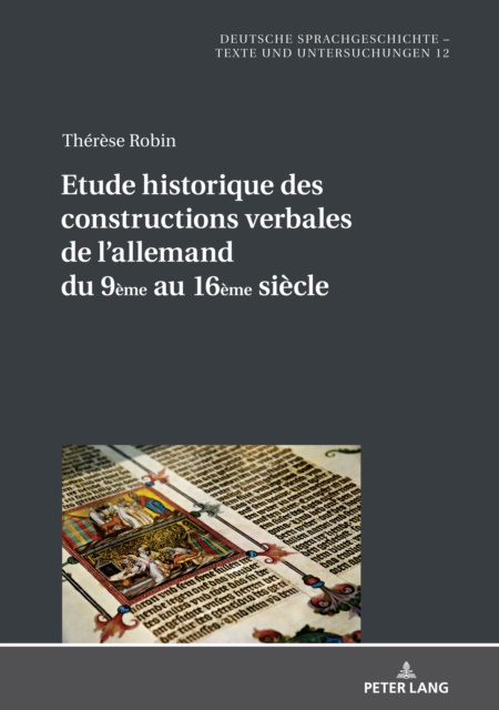 E-kniha Etude historique des constructions verbales de l'allemand du 9eme au 16eme siecle Robin Therese Robin