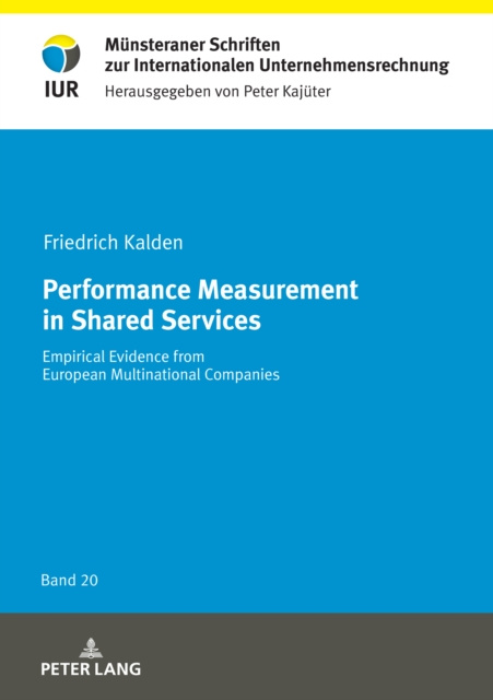 E-book Performance Measurement in Shared Services Kalden Friedrich Kalden