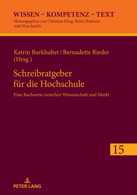 E-kniha Schreibratgeber fuer die Hochschule Burkhalter Katrin Burkhalter
