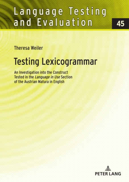E-knjiga Testing Lexicogrammar Weiler Theresa Weiler