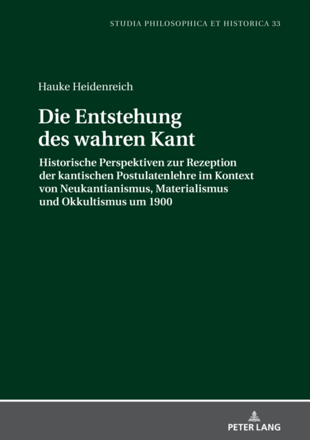 E-kniha Die Entstehung des wahren Kant Heidenreich Hauke Heidenreich