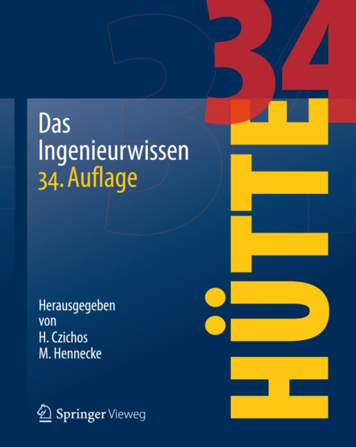 E-kniha HUTTE - Das Ingenieurwissen Horst Czichos
