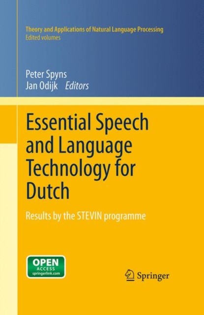 E-book Essential Speech and Language Technology for Dutch Peter Spyns