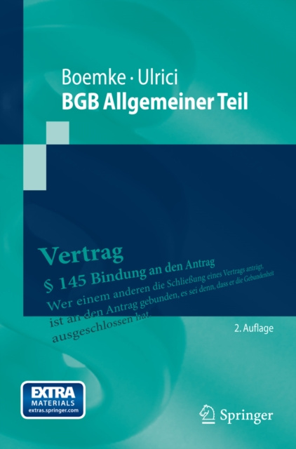 E-kniha BGB Allgemeiner Teil Burkhard Boemke