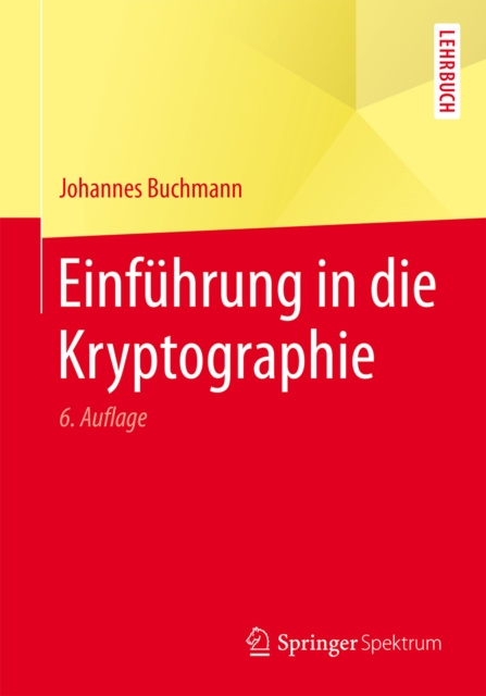 E-kniha Einfuhrung in die Kryptographie Johannes Buchmann