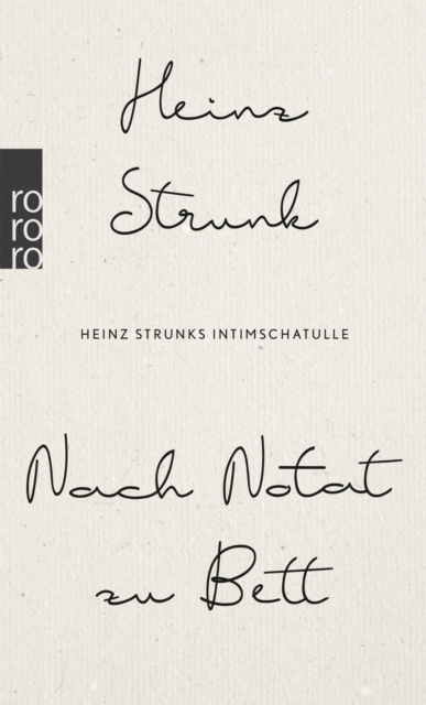 E-kniha Nach Notat zu Bett Heinz Strunk