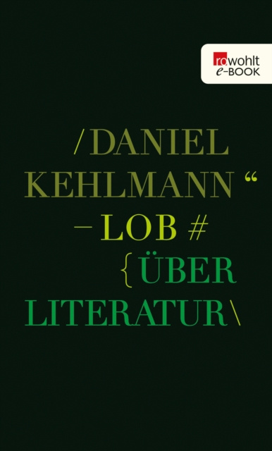 E-knjiga Lob Daniel Kehlmann