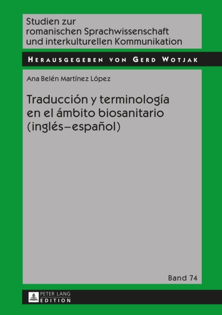 E-kniha Traduccion y terminologia en el ambito biosanitario (ingles - espanol) Martinez Lopez Ana Belen Martinez Lopez