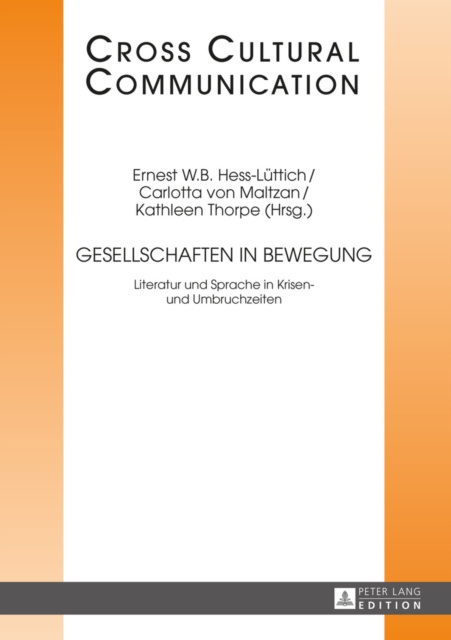 E-kniha Gesellschaften in Bewegung Hess-Luttich Ernest W.B. Hess-Luttich