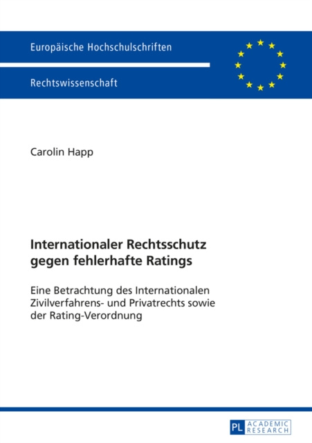E-knjiga Internationaler Rechtsschutz gegen fehlerhafte Ratings Happ Carolin Happ