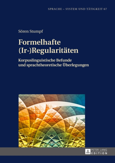 E-kniha Formelhafte (Ir-)Regularitaeten Stumpf Soren Stumpf