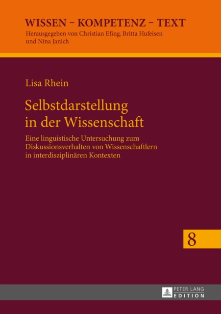 E-kniha Selbstdarstellung in der Wissenschaft Rhein Lisa Rhein
